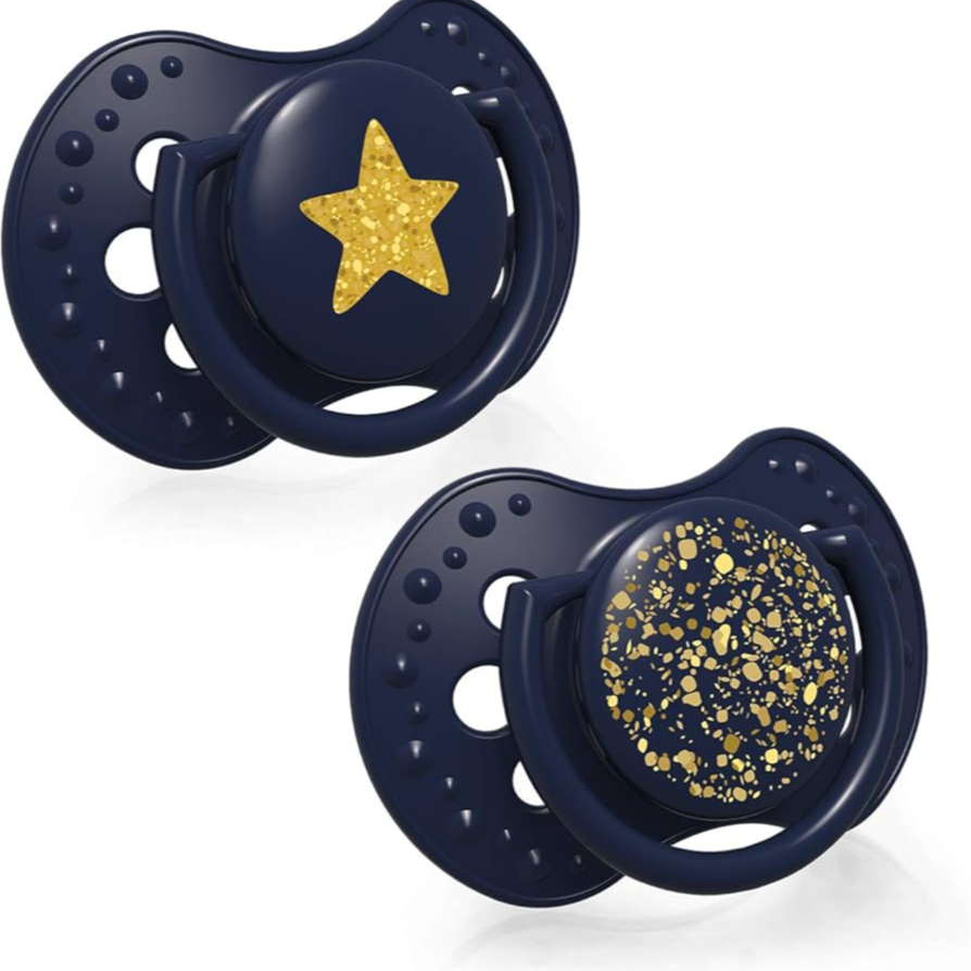 Lovi Baby Soother Stardust Blue 3-6M 2PCS Lovi Baby Yallatoys