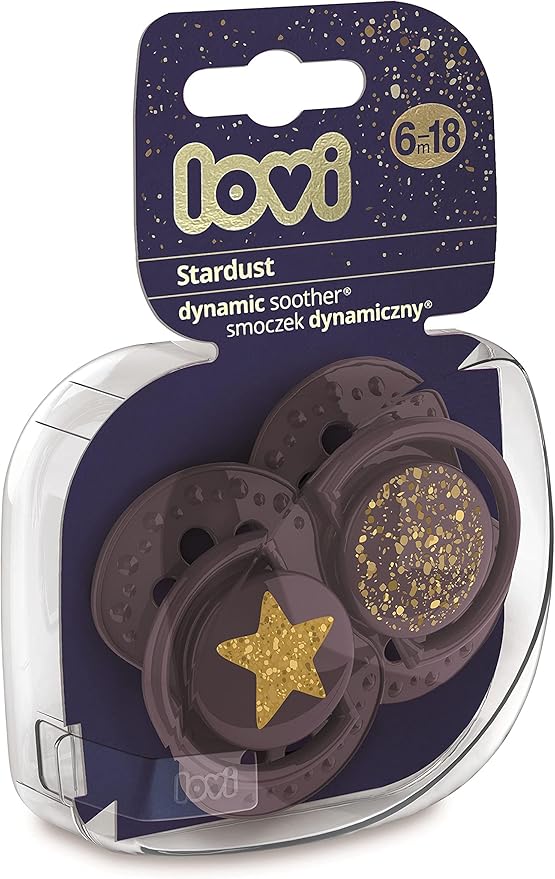 Lovi Baby Soother Stardust Blue 6-18M 2PCS Lovi Baby Yallatoys