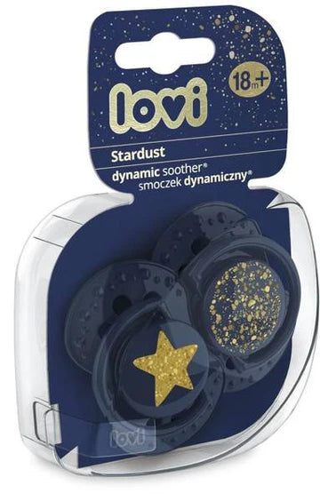 Lovi Baby Soother Stardust Blue 18M+ 2PCS Lovi Baby Yallatoys
