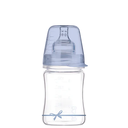 Lovi Baby Glass Bottle Boy Mini 0M+150ML Lovi Baby Yallatoys
