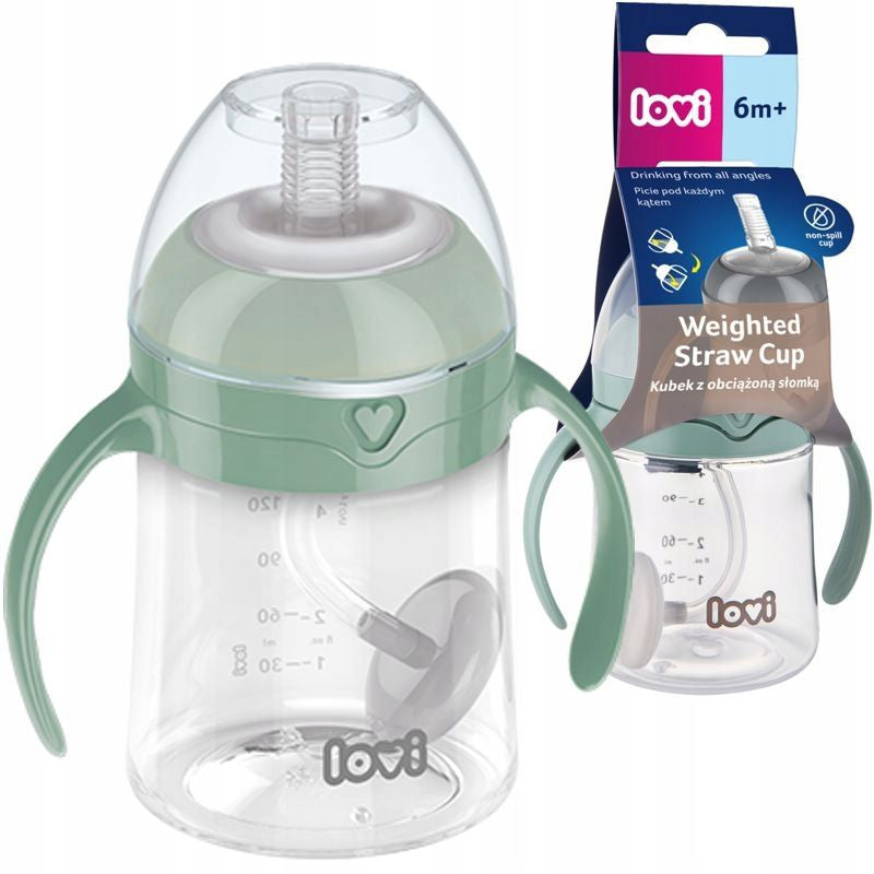Lovi Baby Weighted Straw Cup 6M+ 150ML Lovi Baby Yallatoys
