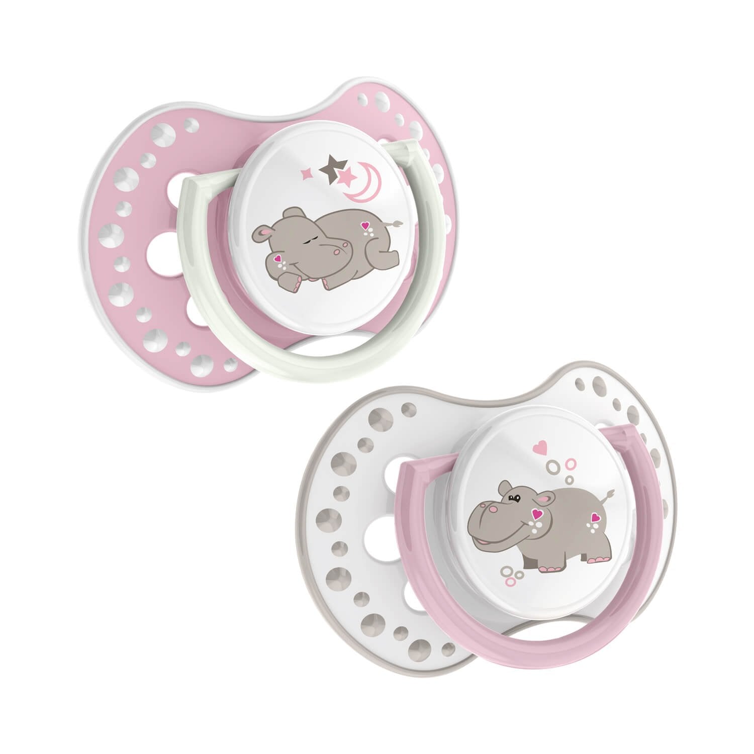 Lovi Baby Soother Night & Day Girl 0-3M 2PCS Lovi Baby Yallatoys