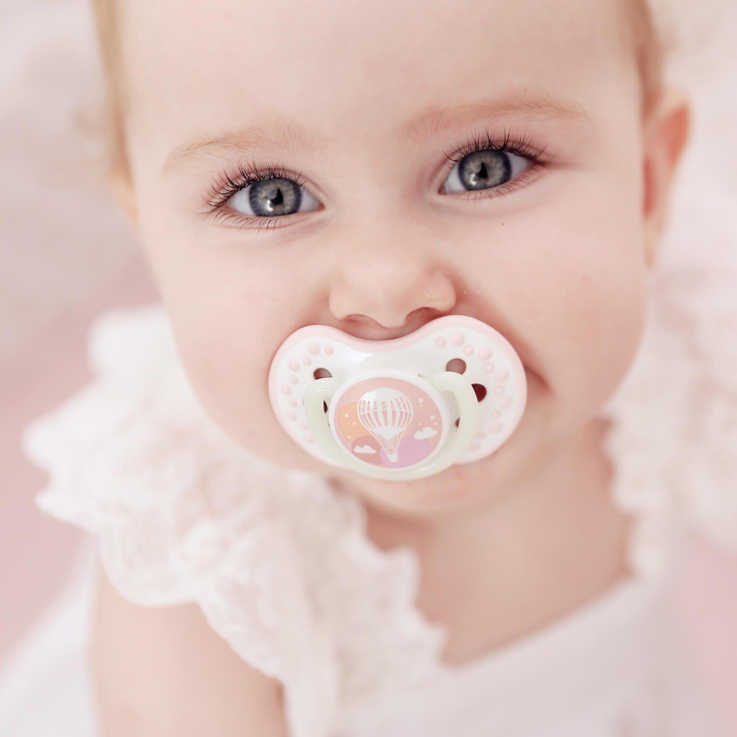 Lovi Baby Soother Night & Day Girl 0-3M 2PCS Lovi Baby Yallatoys