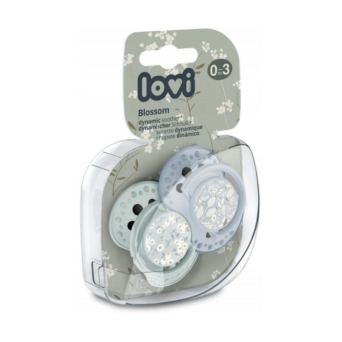 Lovi Baby Soother Blossom Boy 0-3M 2PCS Lovi Baby Yallatoys
