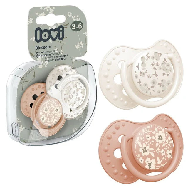 Lovi Baby Soother Blossom Girl 3-6M 2PCS Lovi Baby Yallatoys