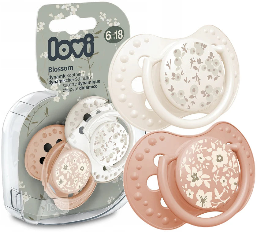 Lovi Baby Soother Blossom Girl 6-18M 2PCS Lovi Baby Yallatoys