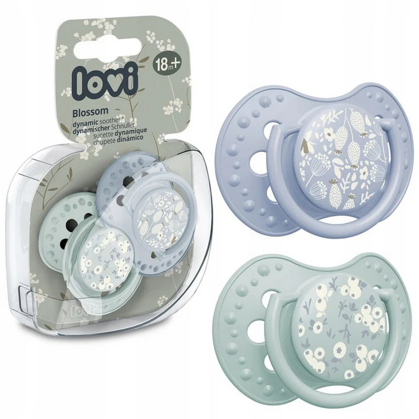 Lovi Baby Soother Blossom Boy 18M+ 2PCS Lovi Baby Yallatoys