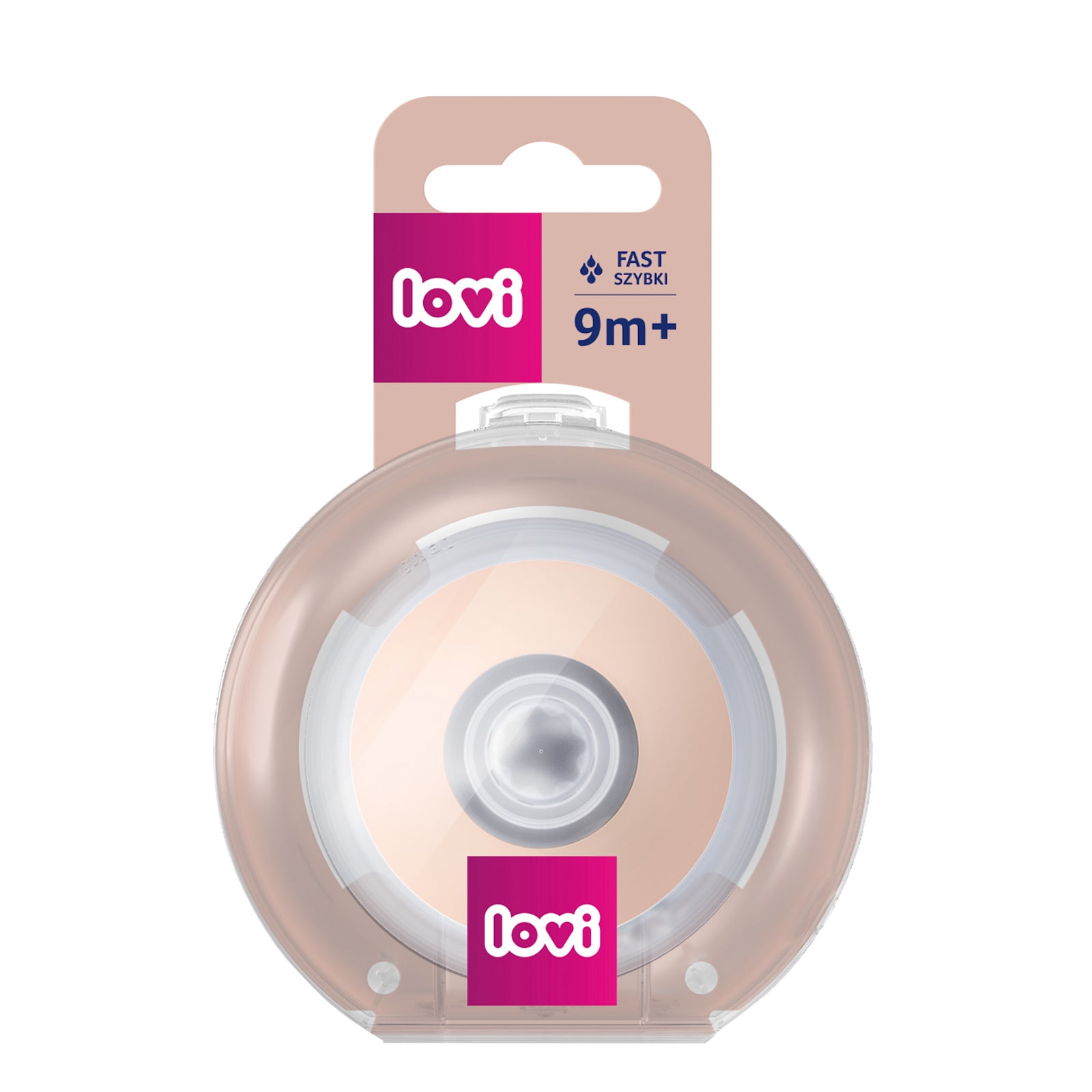 Lovi Baby Teat Mammafeel 9M+ Fast 1PC Lovi Baby Yallatoys