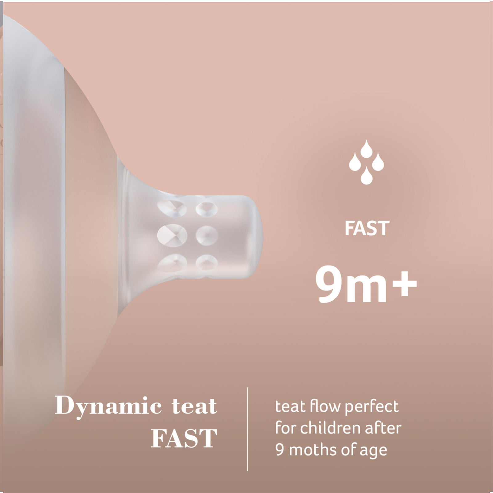 Lovi Baby Teat Mammafeel 9M+ Fast 1PC Lovi Baby Yallatoys
