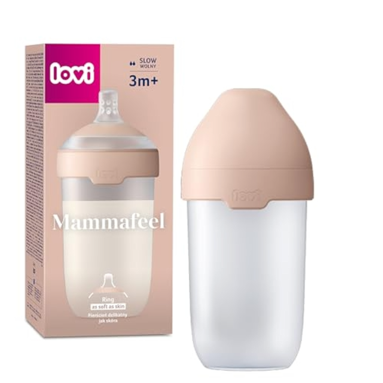 Lovi Baby Mammafeel Bottle 3M+ Slow 250ML Lovi Baby Yallatoys