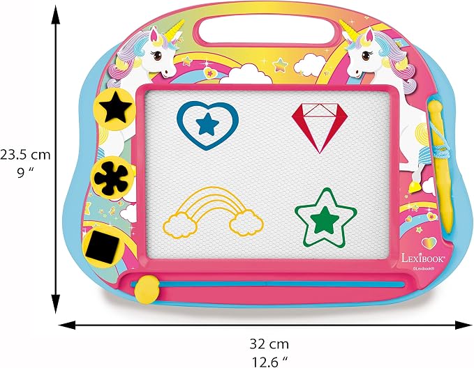 Lexibook Unicorn Magnetic Drawing Board