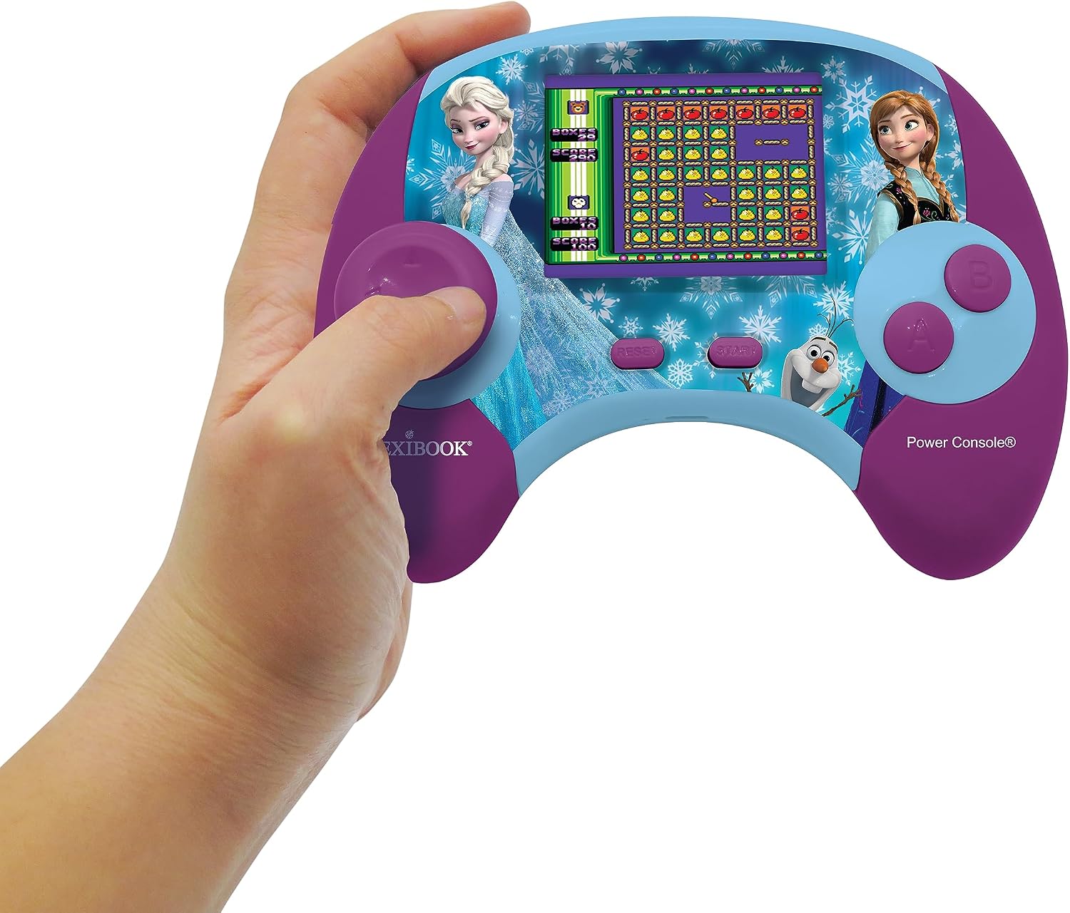 Lexibook Disney Frozen Power Console Educational Handheld Console for Kids French and English