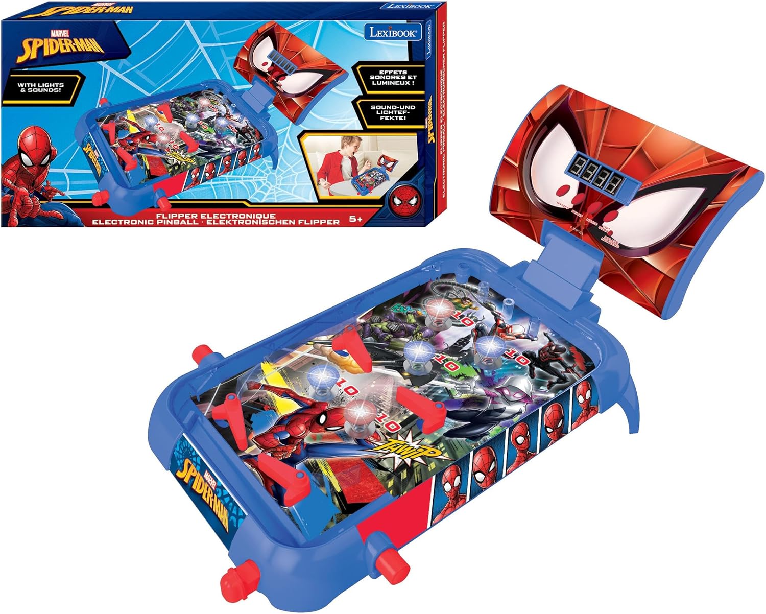 Lexibook Spider-Man Electronic Pinball Machine