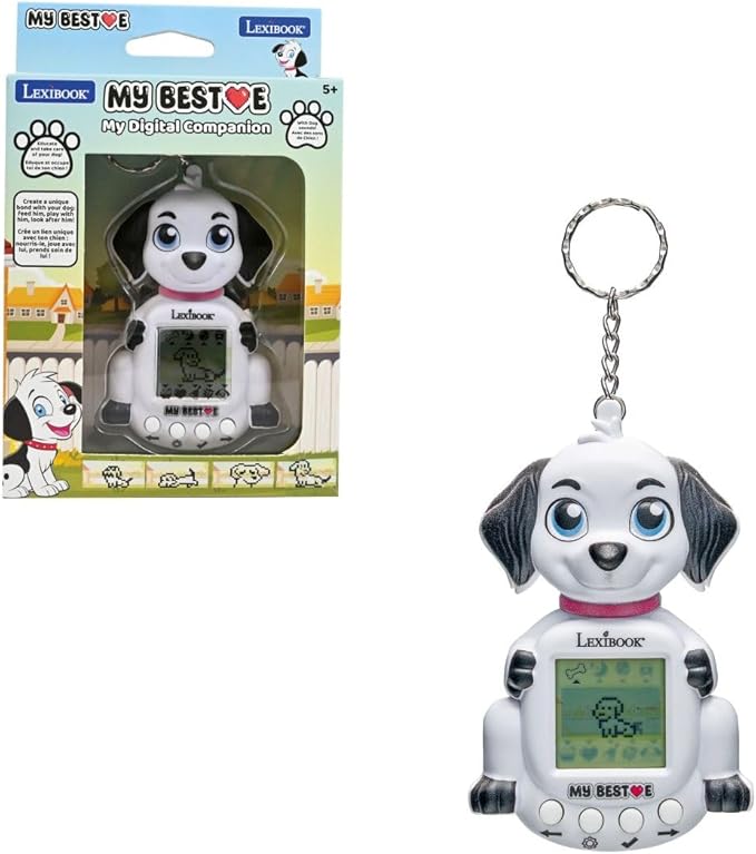 Lexibook My Best-E Dog Console with LCD Screen and Keyring