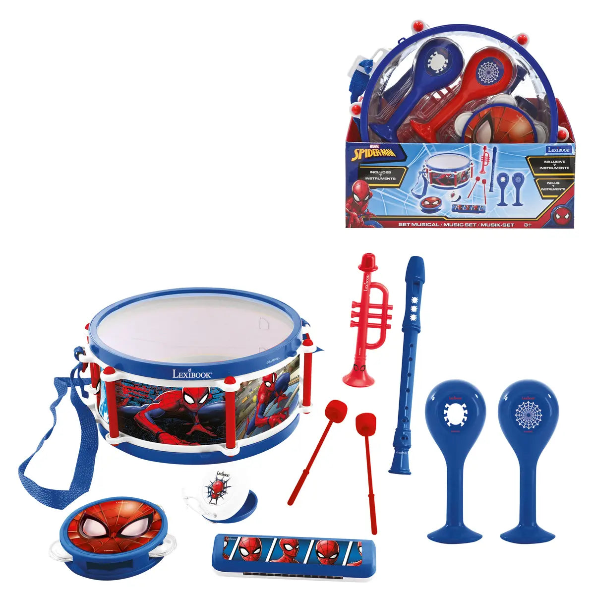 Lexibook Spider-Man Musical Set 7pcs
