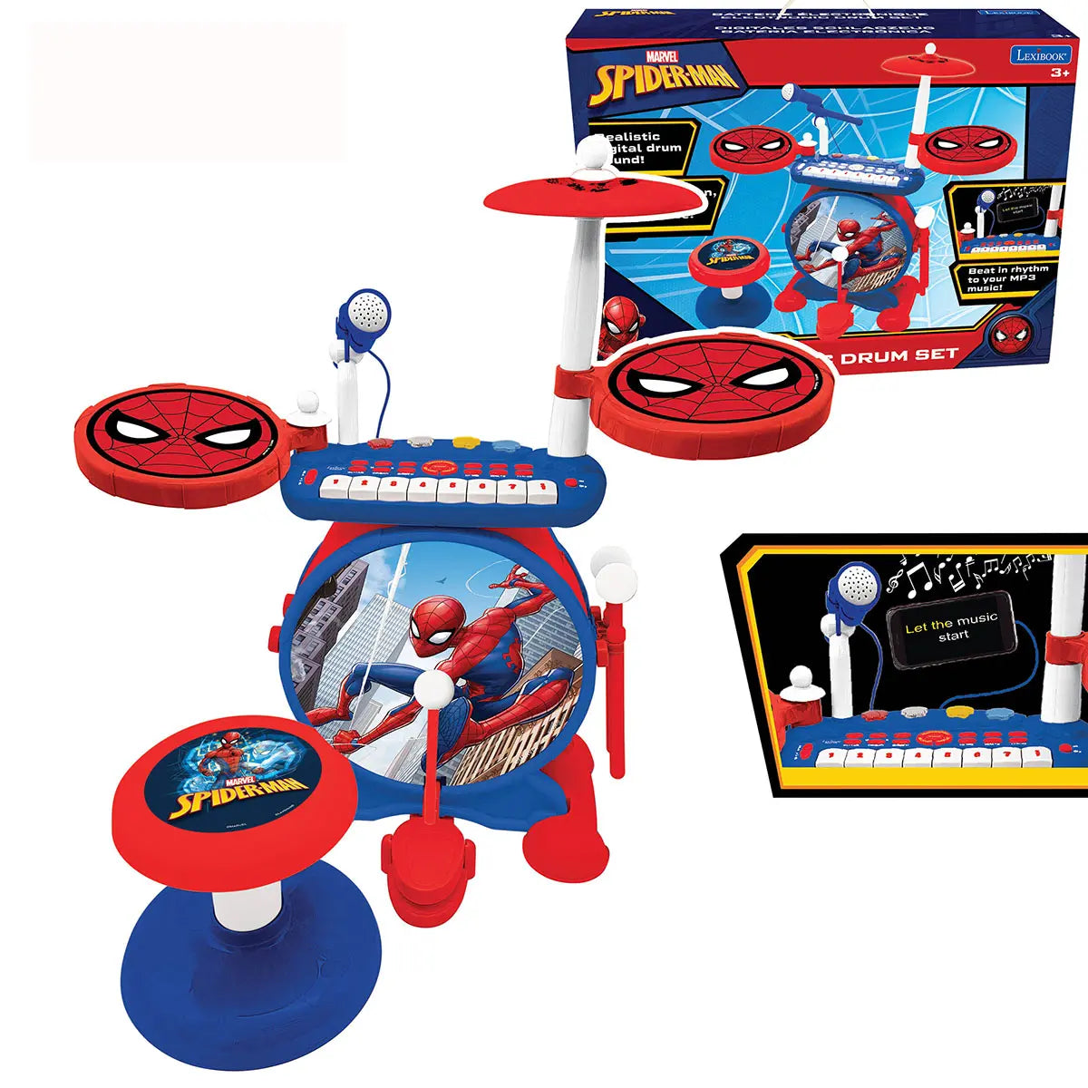 Lexibook Spider?Man Drum Set