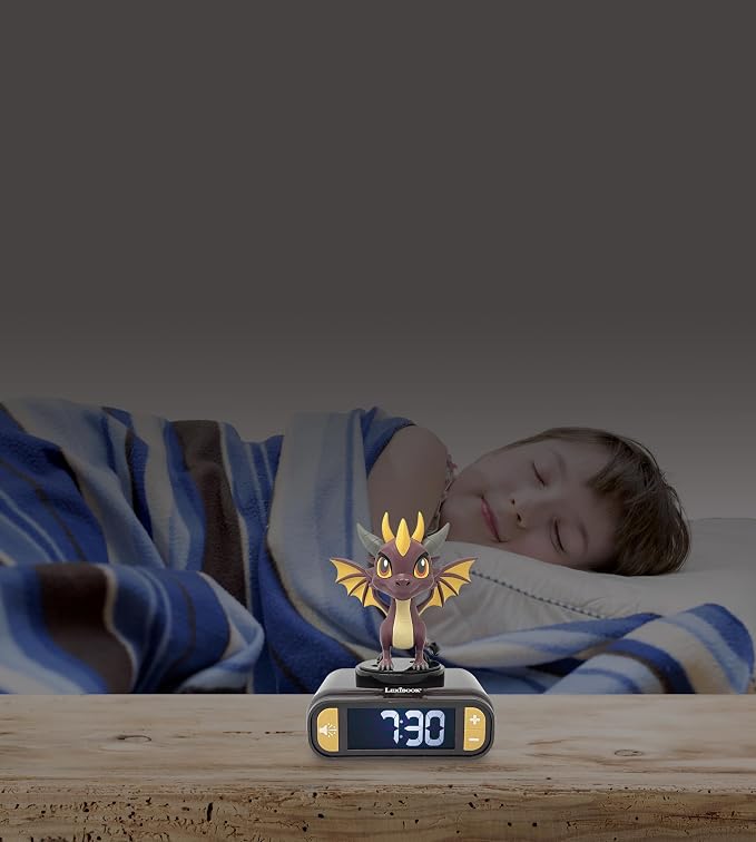 Lexibook Dragon Nightlight Alarm Clock
