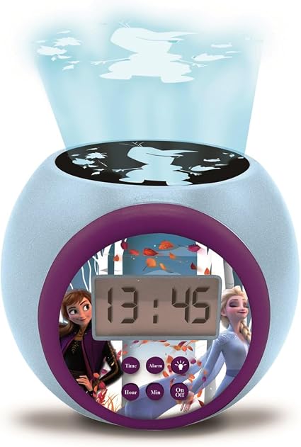 Lexibook Frozen Projector Alarm Clock with Timer