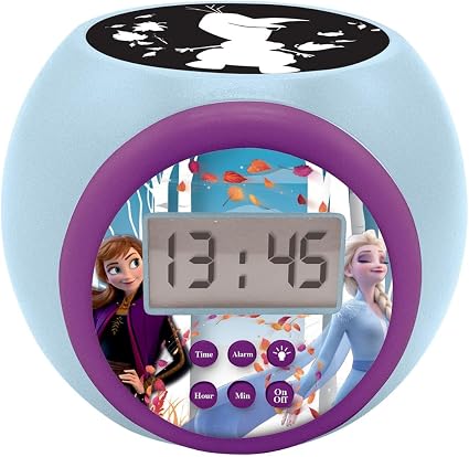 Lexibook Frozen Projector Alarm Clock with Timer