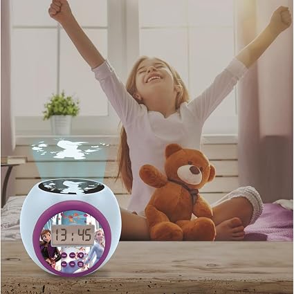 Lexibook Frozen Projector Alarm Clock with Timer