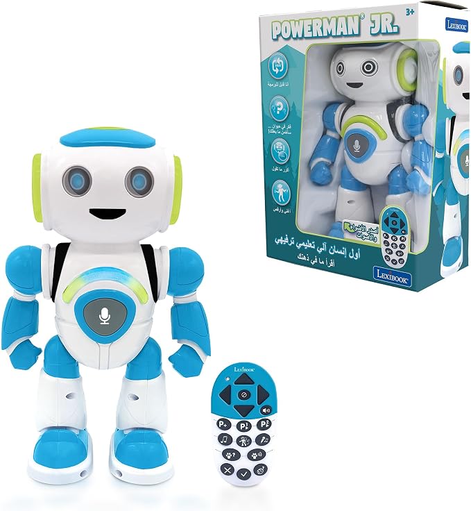 Lexibook Powerman Jr Smart Interactive Robot Set-Arabic