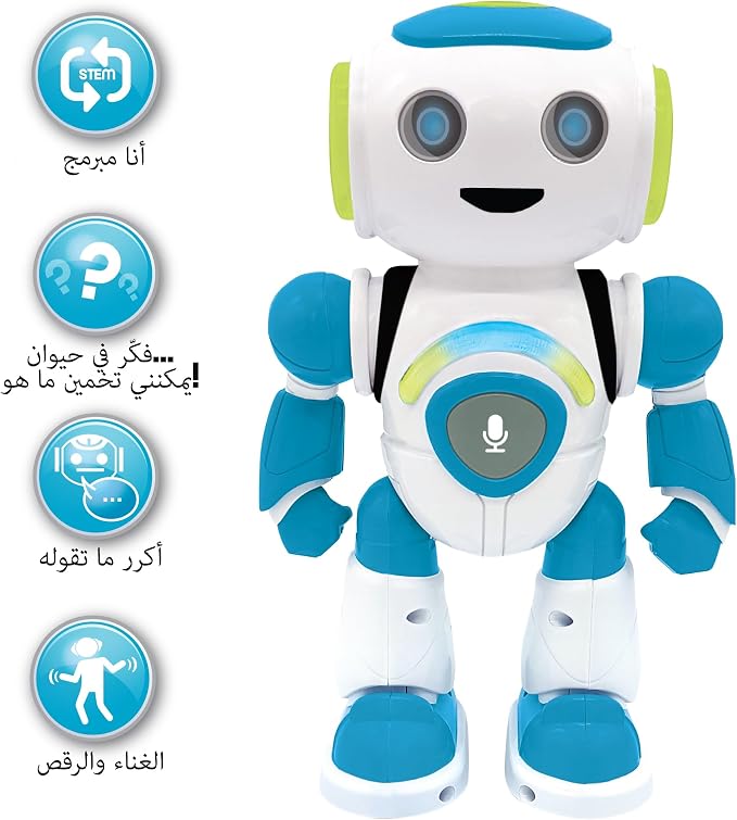 Lexibook Powerman Jr Smart Interactive Robot Set-Arabic