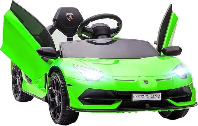 Lamborghini Ride On Electric car green