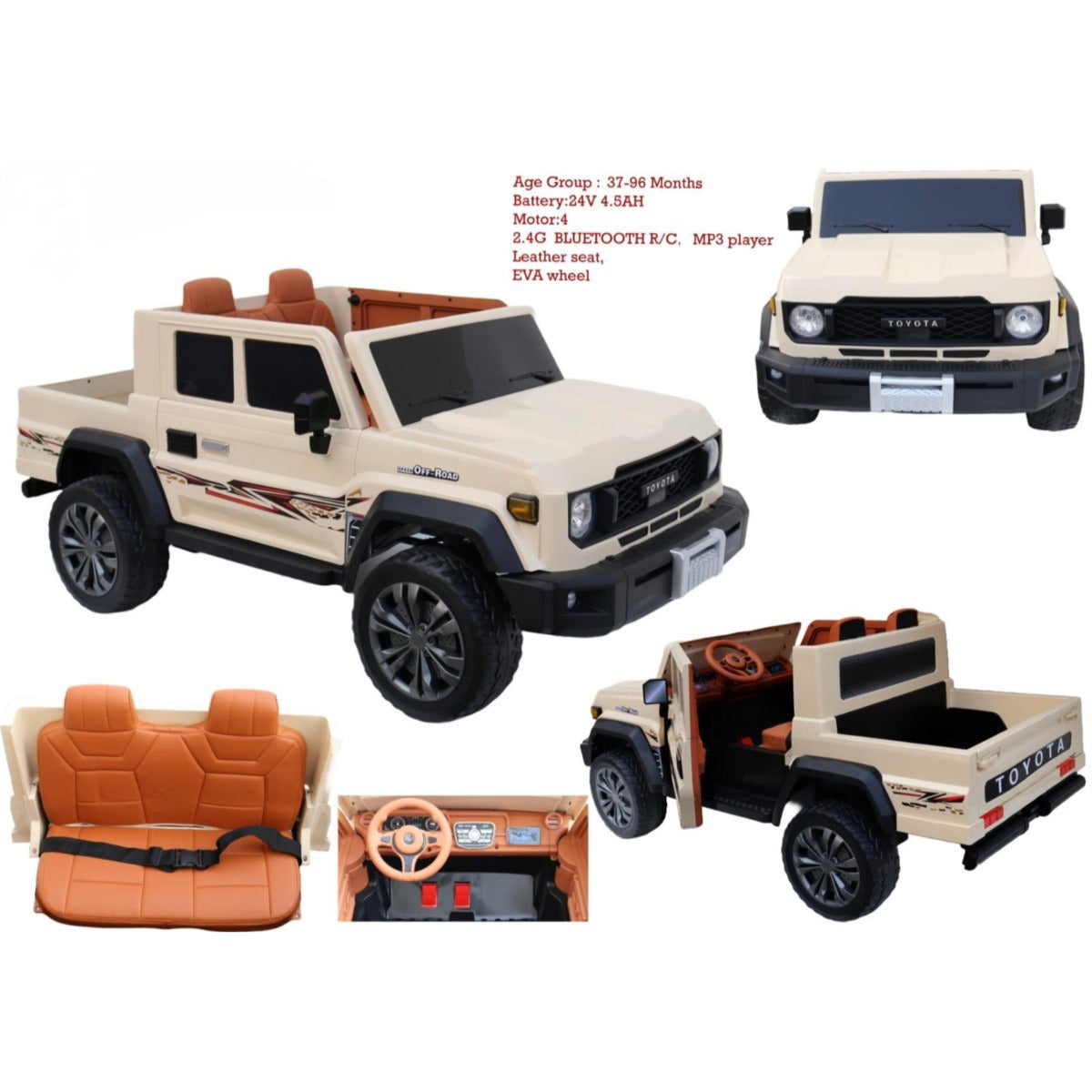 Land Cruiser battery operated pickup