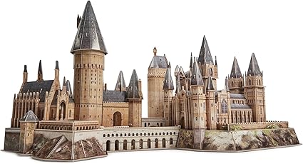 Large Hogwarts Castle 4D Model