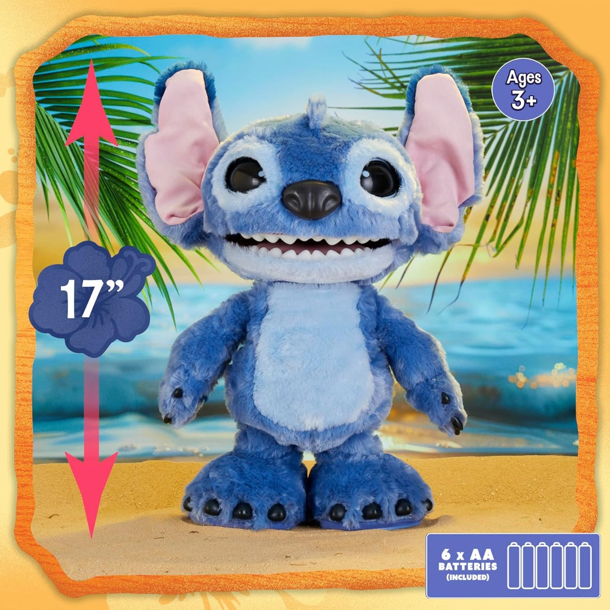 Large Interactive Stitch Figure