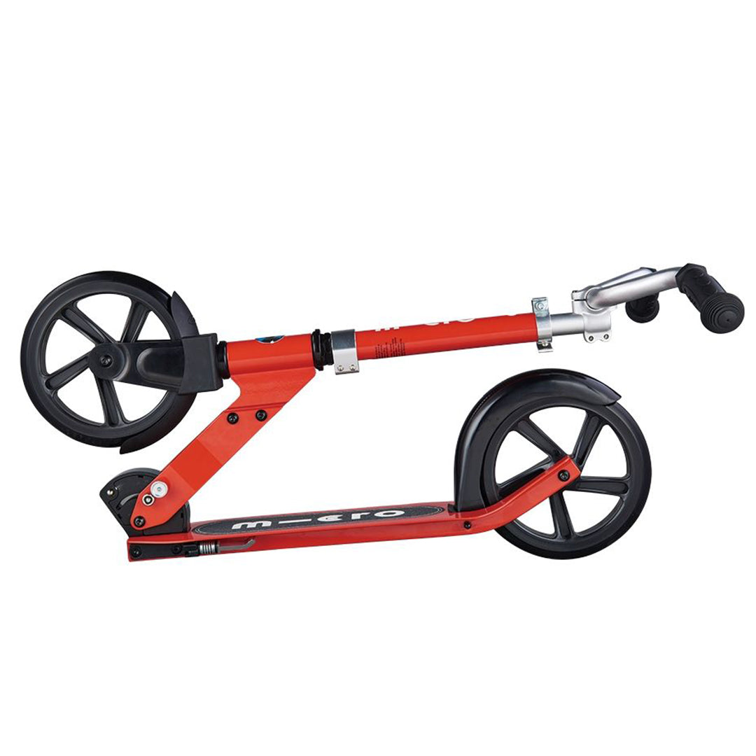 Large wheel red Micro Cruiser scooter