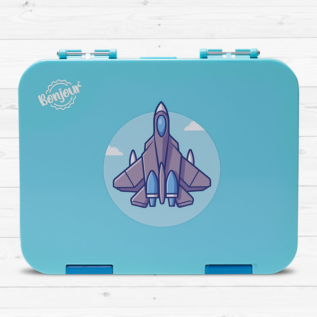 Leak-proof Blue Astronaut Kids Tiff Box