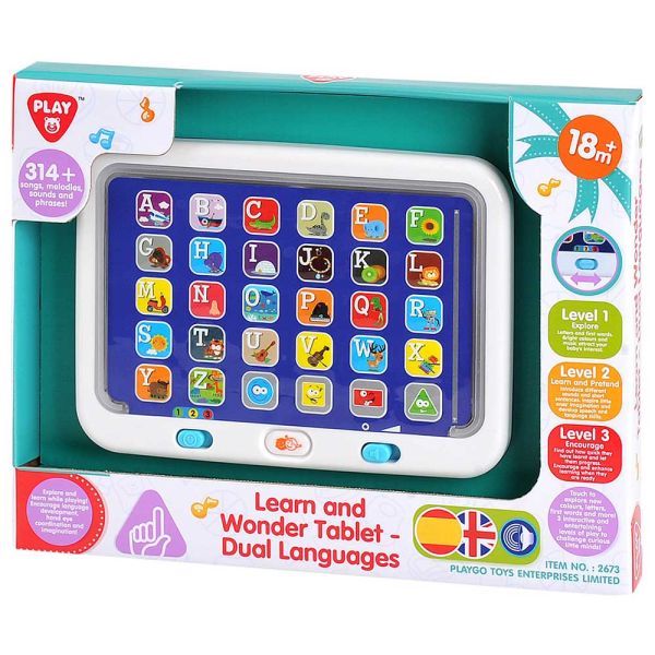 Learn And Wonder Tablet Front View