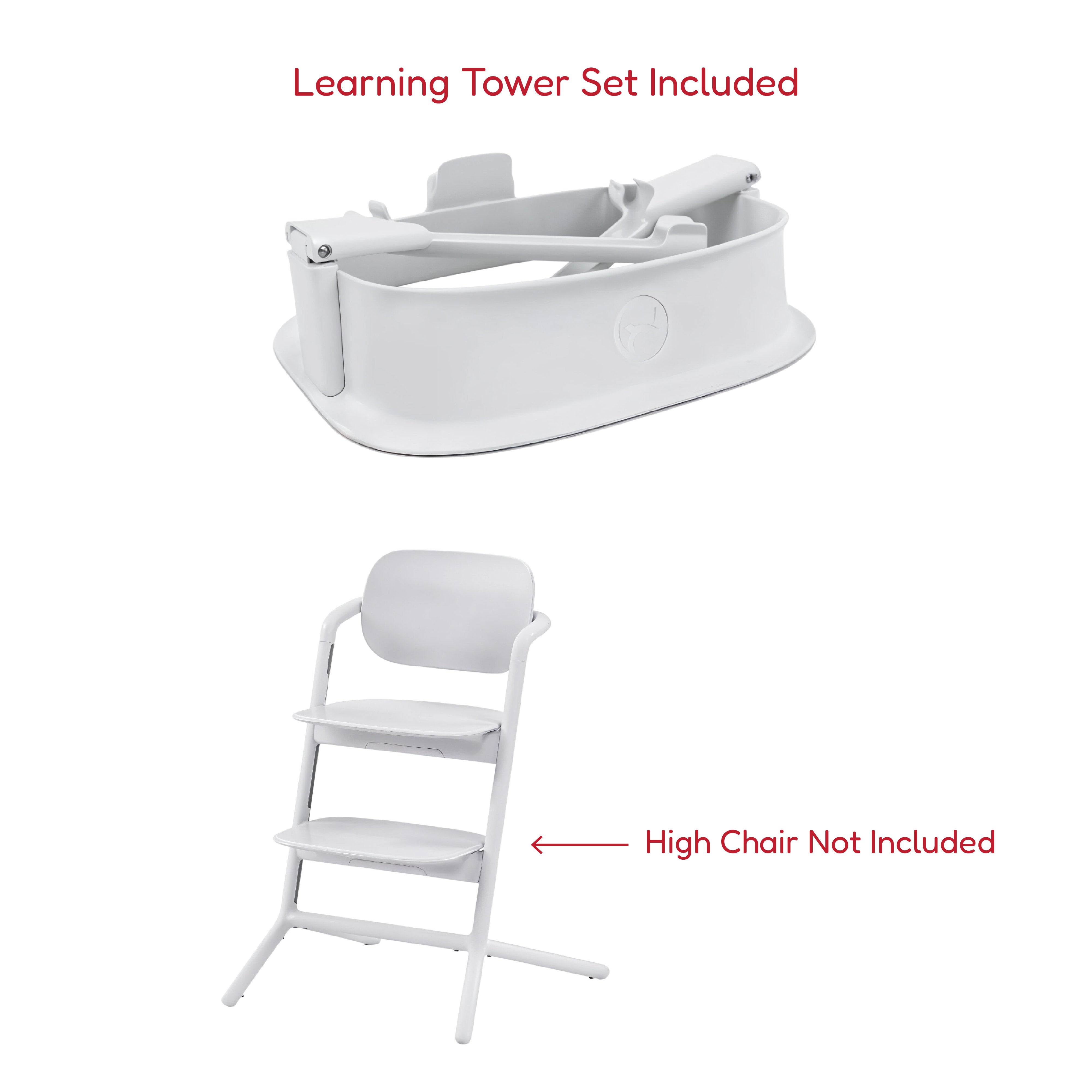 Cybex Lemo Learning Tower Set All White – Yallatoys