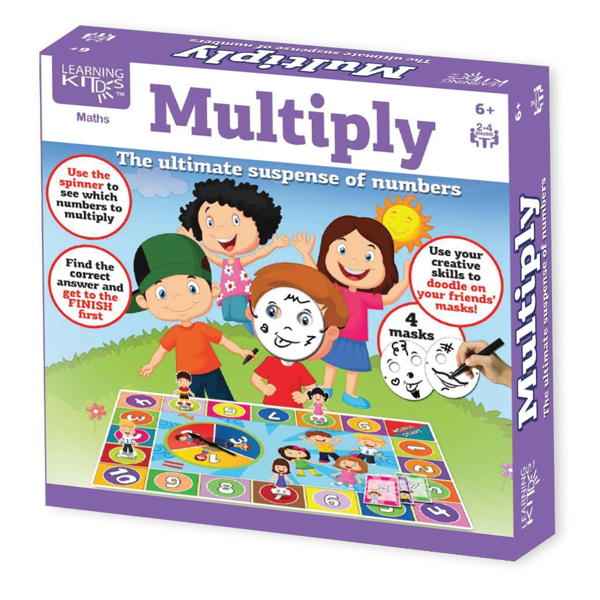 Learning KitDS Multiplication Board Game