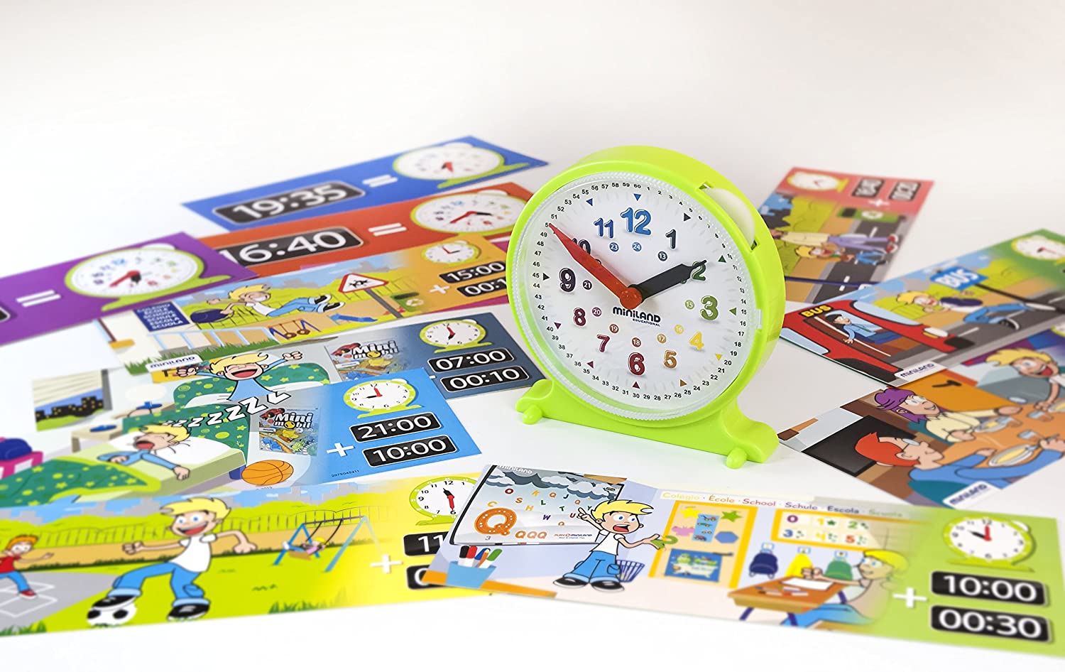 Learning To Tell Time Clock