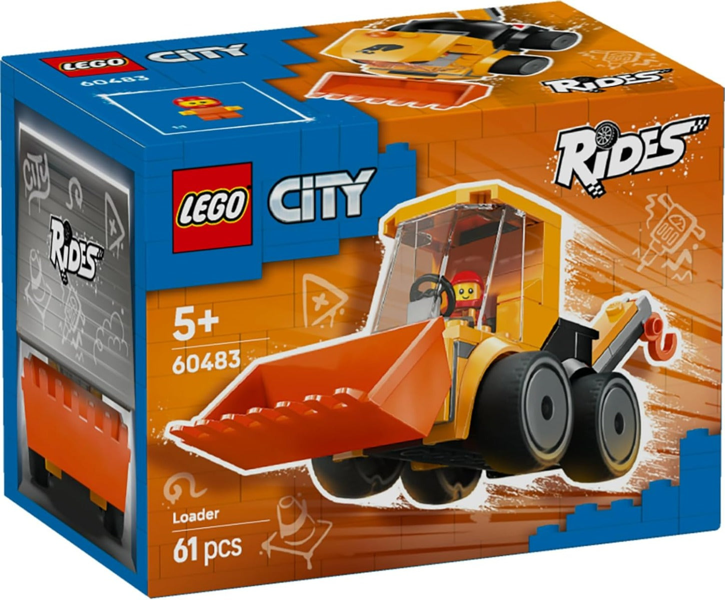 Lego 60483 Loader Vehicle Model