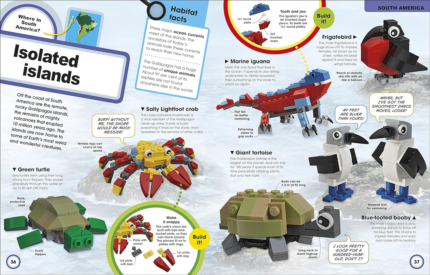 Lego Animal Atlas educational book
