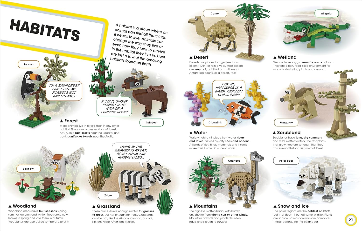 Lego Animal Atlas with exclusive model
