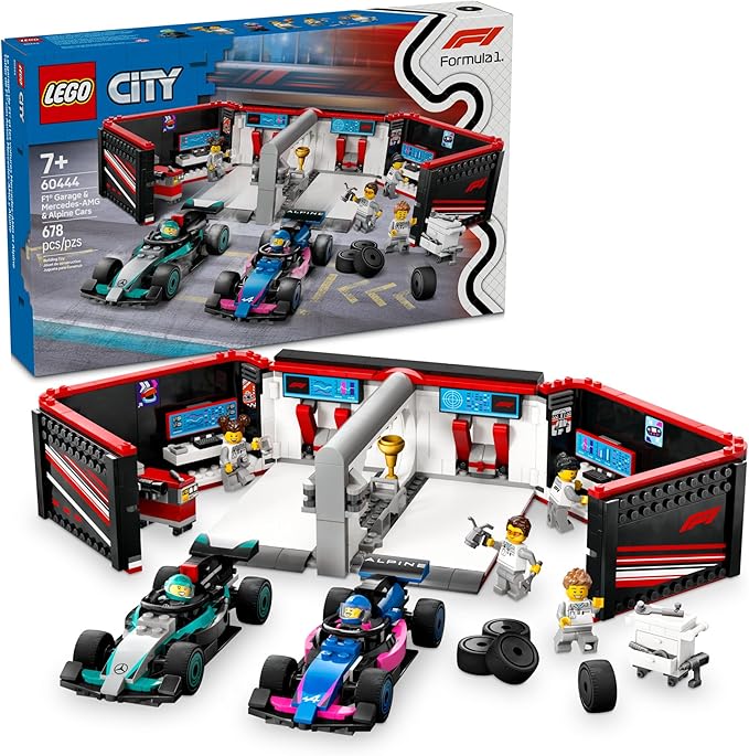 Lego City F1 Garage Box