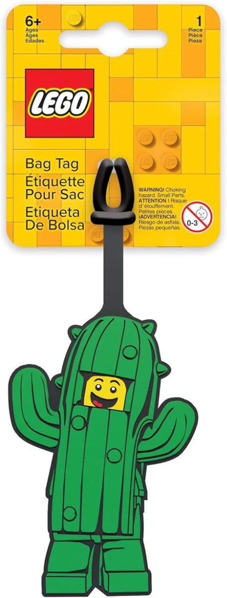 Lego IQ Bag Tag Cactus Boy