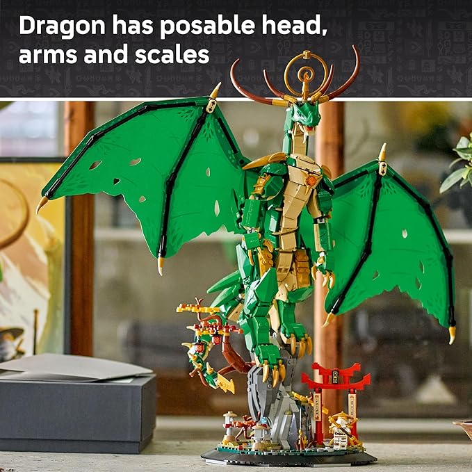 Lego Ninjago Dragon Minifigure Scene