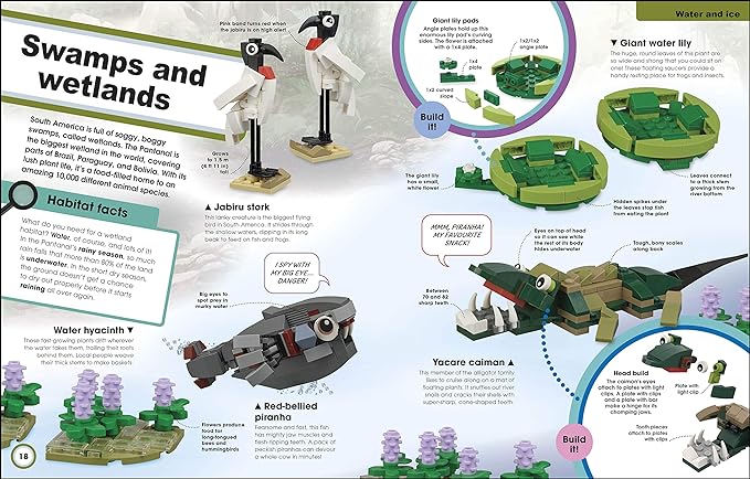 Lego Super Nature activities and models
