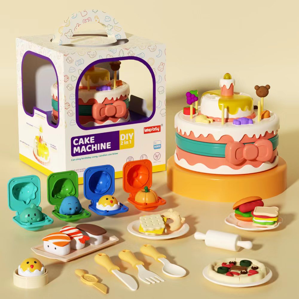 Letop Double Cake Clay with Sounds
