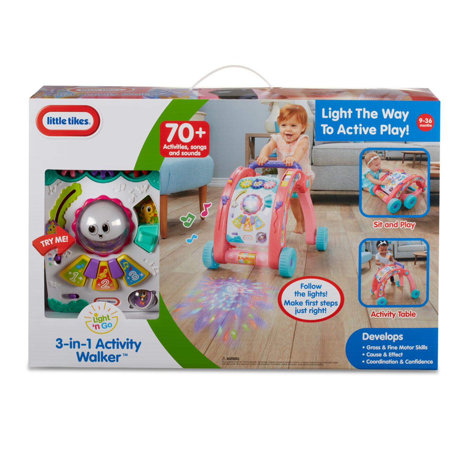 Little Tikes Activity Walker Pink Detail View