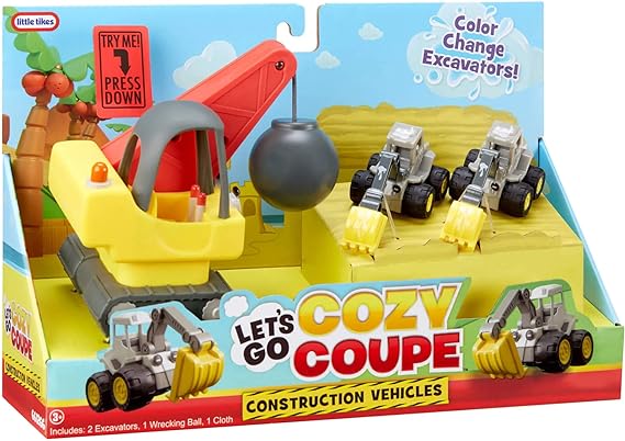 Little Tikes construction vehicles