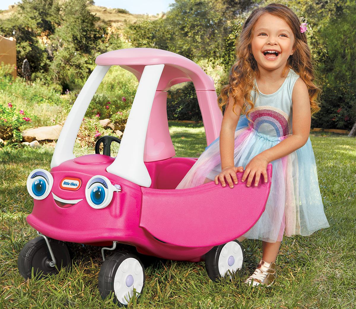 Little Tikes princess eyes apart car