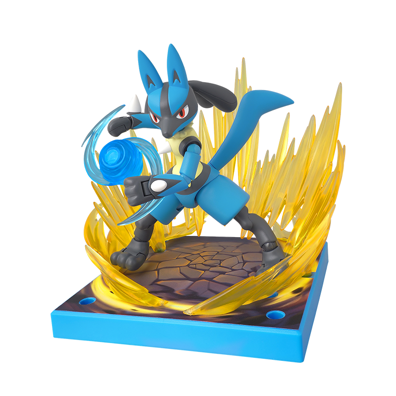 Lucario Pokemon Buildable Model Kit
