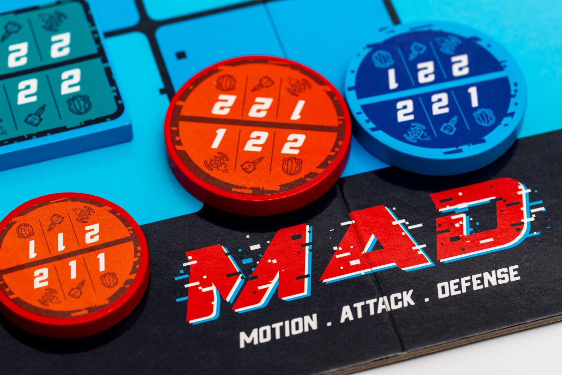 MAD Tactical Strategy Board Game