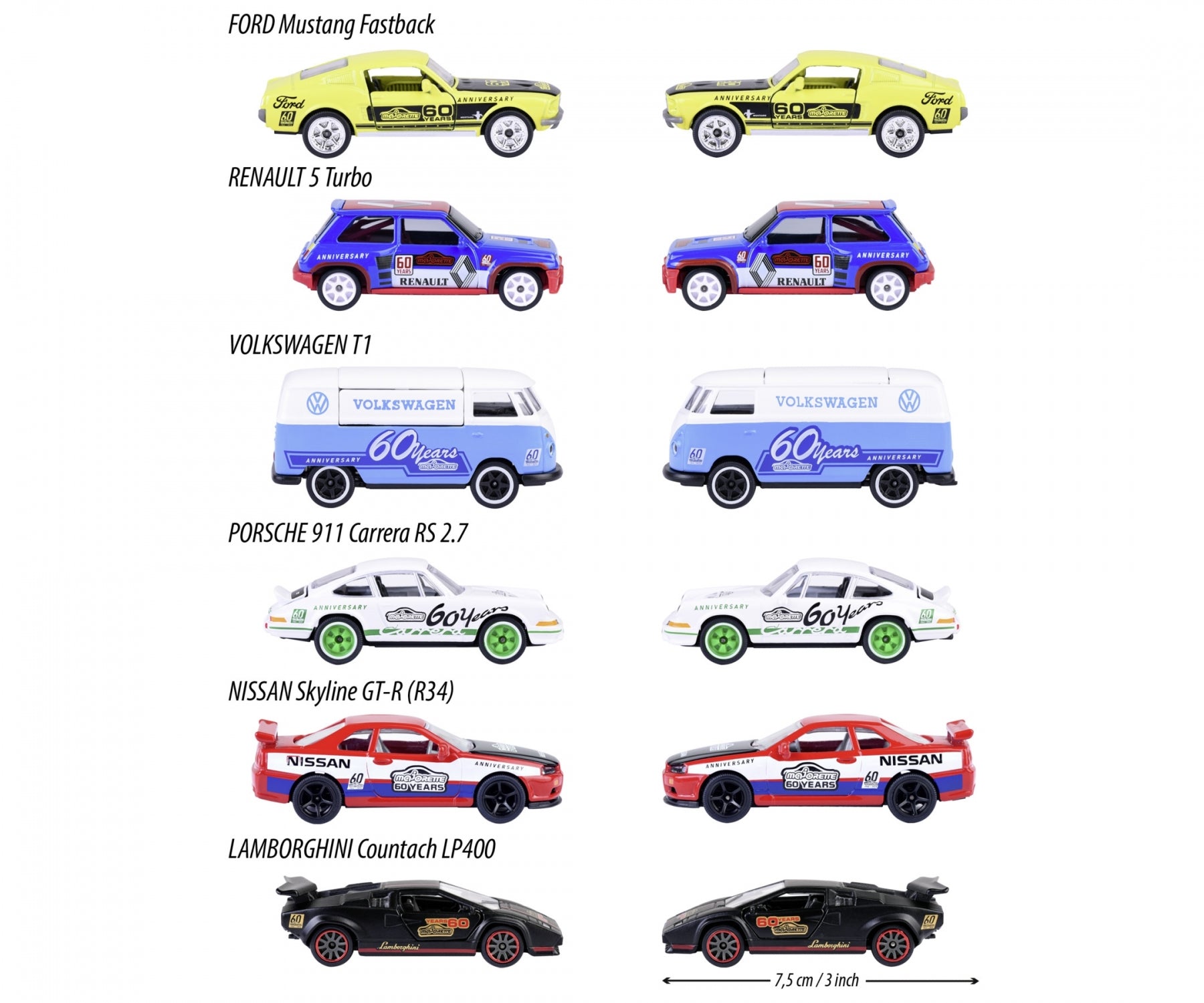 Majorette Anniversary Edition Deluxe (Sold Separately Subject To Availability) Majorette Yallatoys